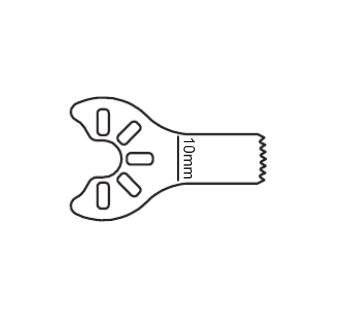 BRASSELER USA MEDICAL LLC Brassler Small Bone Saw Blades and Rasps KM33-410 1 Each-MDL-KOMKM33410