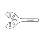 BRASSELER USA MEDICAL LLC Brassler Small Bone Saw Blades and Rasps KM33-413 1 Each-MDL-KOMKM33413