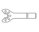 BRASSELER USA MEDICAL LLC Brassler Sternum Saw Blades KM33-414 1 Each - MDL-KOMKM33414