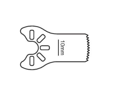 BRASSELER USA MEDICAL LLC Brassler Small Bone Saw Blades and Rasps KM3-411 1 Each-MDL-KOMKM3411