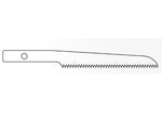 BRASSELER USA MEDICAL LLC Brassler Large Bone Reciprocating Saw Blades KM-459 1 Each-MDL-KOMKM459
