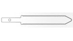 Brasseler Usa Medical Large Bone Reciprocating Saw Blade, 73 mm L x 12.5 mm W x 0.80 mm Material Thickness, 1.00 mm Cut Thickness - KM-473 - 1 Each