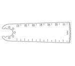 BRASSELER USA MEDICAL LLC Brassler Small Bone Saw Blades and Rasps KM519-21 1 Each-MDL-KOMKM51921
