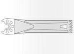 BRASSELER USA MEDICAL LLC Brassler Small Bone Saw Blades and Rasps KM71-201 1 Each-MDL-KOMKM71201