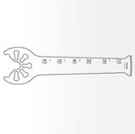 BRASSELER USA MEDICAL LLC Brassler Small Bone Saw Blades and Rasps KM71-552 1 Each-MDL-KOMKM71552