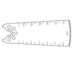 BRASSELER USA MEDICAL LLC Brassler Small Bone Saw Blades and Rasps KM71-556 1 Each-MDL-KOMKM71556