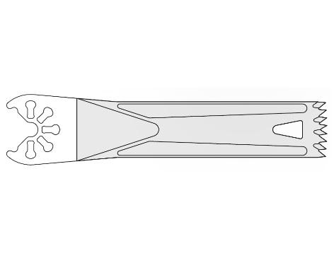 BRASSELER USA MEDICAL LLC Brassler Small Bone Saw Blades and Rasps KM71-567 1 Each-MDL-KOMKM71567