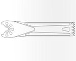 BRASSELER USA MEDICAL LLC Brassler Small Bone Saw Blades and Rasps KM71-581 1 Each-MDL-KOMKM71581