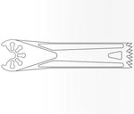 BRASSELER USA MEDICAL LLC Brassler Small Bone Saw Blades and Rasps KM71-585 1 Each-MDL-KOMKM71585