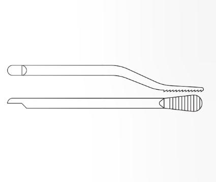 BRASSELER USA MEDICAL LLC Brassler Small Bone Saw Blades and Rasps KM-801 1 Each-MDL-KOMKM801