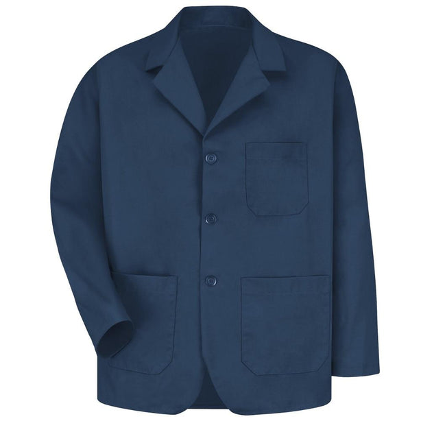 Vf Workwear-Div / Vf Imagewear (W) Three-Button Men's 3-Button Lapel Counter Coat, Navy, Size M - KP10NVM - 1 Each