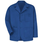 Vf Workwear-Div / Vf Imagewear (W) Three-Button Men's 3-Button Lapel Counter Coat, Royal Blue, Size L - KP10RBL - 1 Each