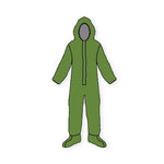 Kappler Zytron 400 Coveralls with Hood and Elastic Face Opening Z4H414GN2X3X - 6.0 Each - MDL-KPI414GN2X3X