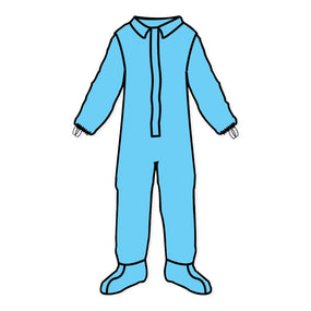 Provent Plus Coveralls - PPH433BULGXL - 6 Each - MDL-KPI433BULGXL