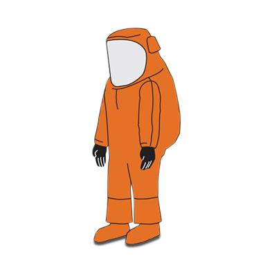 Zytron 500 Training Suits by Kappler - Z5S556OR-2XL3XL - 1 Each - MDL-KPI56OR2XL3XL