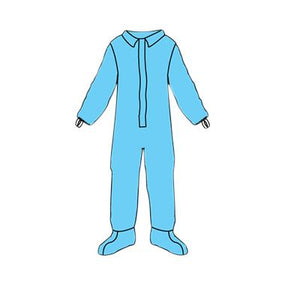 Kappler ProVent Plus Collared Coveralls PPH425WH2X3X - 6.0 Each
