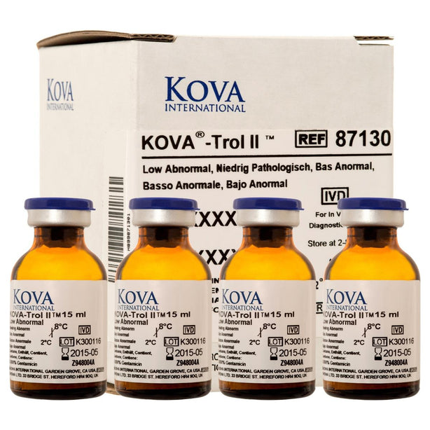 KOVA KOVA-Trol Dipstick Urinalysis Control 87130 4 Each - MDL-KVA87130