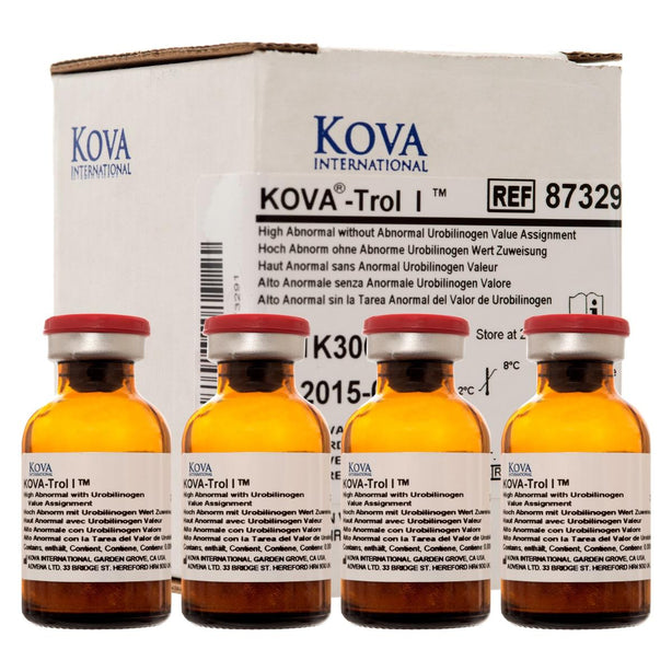 KOVA KOVA-Trol Dipstick Urinalysis Control 87329 4 Each - MDL-KVA87329