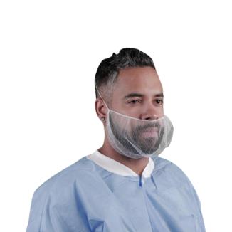 KEYSTONE ADJUSTABLE CAP Stockinette Beard Net, Light Weight, White, Size XL - 112HSI-XL - 1000 Each