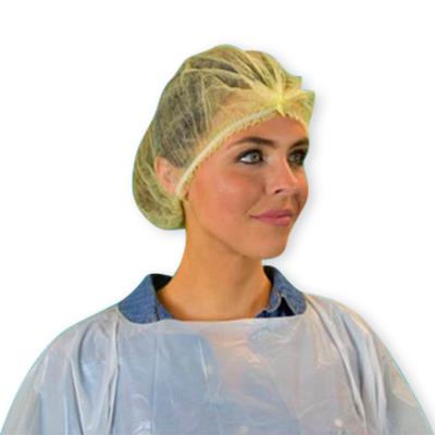 Keystone Adjustable Cap Corp Kaystone Polypropylene Bouffant Caps 111NWI-10-21-YELLOW - 1000.0 Each