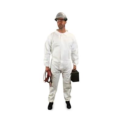 Keystone Adjustable Cap Corp Keyguard Zipper-Front Coverall with Elastic Wrists and Ankles - KYACVLKGE4XL