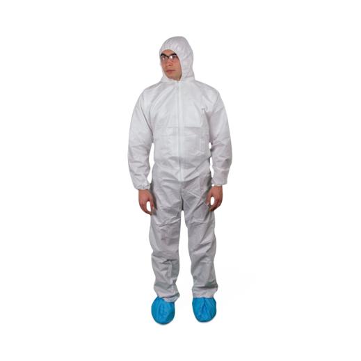 Keystone Adjustable Cap Corp Keyguard Coveralls with Hood CVL-KG-H-E-3XL - 25.0 Each