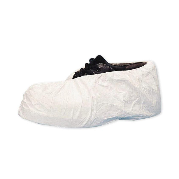 Keystone Adjustable Cap SC-NWPI-REG Laminated Polypropylene Shoe Cover, Nonskid, Aqueous Sole, White, Regular - MDL-KYASCNWPIREG - 200 Each