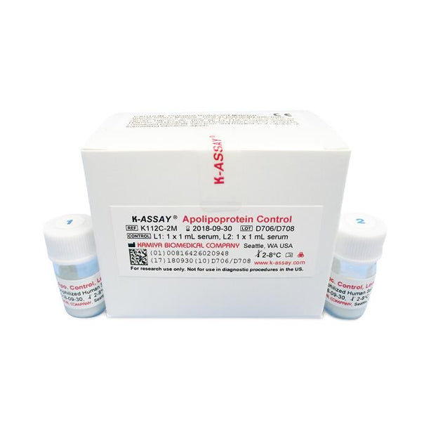 Kamiya Biomedical Company Diagnostic Assay Controls K112C-2M - 1.0 Each