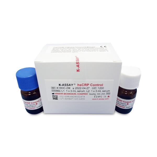 Kamiya Biomedical Company Diagnostic Assay Controls K180C-2M - 1.0 Each