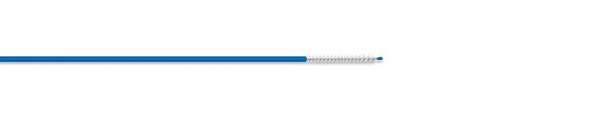 Key Surgical AT-18-158 Channel Cleaning Brush with Acrylic-Tip Bristles, Blue Nylon Rod, 18" x 0.158" - MDL-KYSAT18158 - 2 Each
