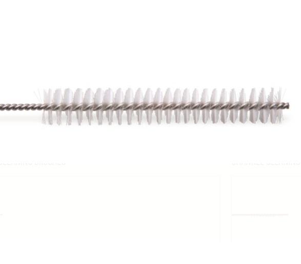 Key Surgical Cleaning Channel Brush, Stainless Steel Handle, 8" x 0.44" - BR-08-440-50 - 50 Each