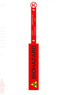 Key Surgical Scope Tag, Biohazard, Red, 13.25" x 1.5" - ET-104-1 - 100 Each