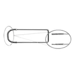 Key Surgical Inc Spring Lock Stringer by Key Surgical IS-23006 1.0 Each-MDL-KYSIS23006