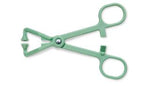 Angled Towel Clamp, 4.75", Plastic, Oblong, Key Surgical - KS-348-50 - 50 Each