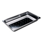 Key Surgical Perforated Oblong Stainless Steel Instrument Tray, 10" x 6.5" x 0.75" - PW-10F - 1 Each
