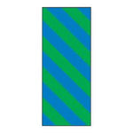 Key Surgical Patterned T-320-0203 1/4" Sheet Tape, Instrument, Blue / Green - MDL-KYST3200203 - 1 Each