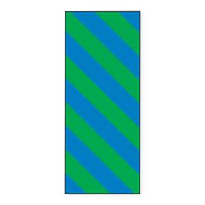 Key Surgical Patterned T-320-0203 1/4" Sheet Tape, Instrument, Blue / Green - MDL-KYST3200203 - 1 Each