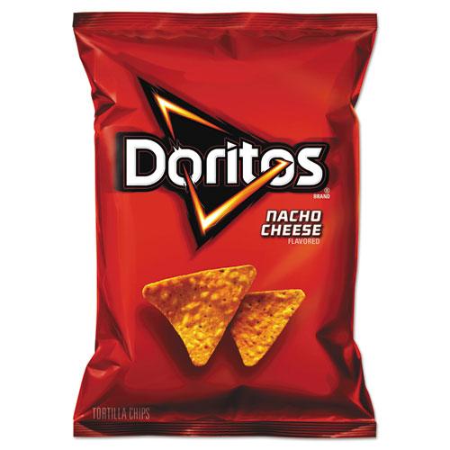 Doritos Nacho Cheese Tortilla Chips Individual Snack Bag - LAY44375 - 64 Each - MDL-LAY44375