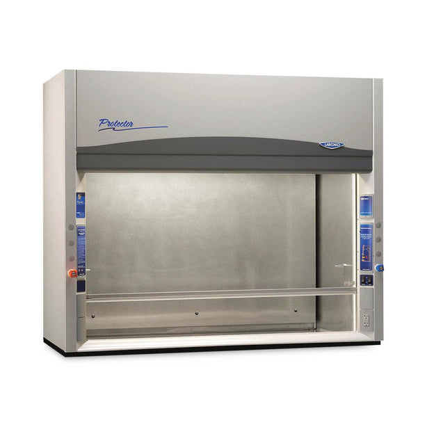 Labconco 4' Protector Perchloric Acid Laboratory Fume Hood, Stainless Steel, 48"W x 37.7"D x 59"H, 115V, 50/60Hz - 130410002 - 1 Each