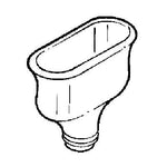 Labconco Corp Oval Polypropylene Cupsinks 4005200 - 1.0 Each