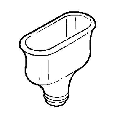 Labconco Corp Oval Polypropylene Cupsinks 4005200 - 1.0 Each