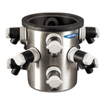 12-Port PTFE-coated Stainless Steel Drying Chamber - 7522801 - 1 Each - MDL-LBC7522801