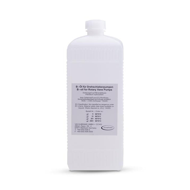 Labconco VACUUBRAND Pump Vaccubrand B-Oil, 1 L - 7584300 - 1 Each