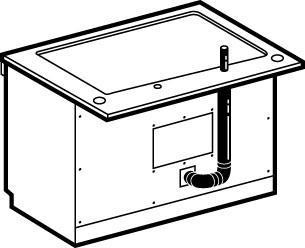 Labconco Corp Solvent Storage Cabinet Vent Kit 9910000 - 1.0 Each