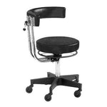 RELIANCE MEDICAL PROD INC Exam Stool 5300 Series with Upholstered Backrest 5356 1 Each - MDL-LBR5356