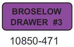 Laguna Coast Associates, Inc Broselow Drawer Labels - LCO10850471