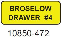 Laguna Coast Associates, Inc Broselow Drawer Labels - LCO10850472