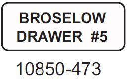 Laguna Coast Associates, Inc Broselow Drawer Labels - LCO10850473