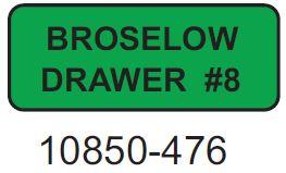 Laguna Coast Associates, Inc Broselow Drawer Labels - LCO10850476