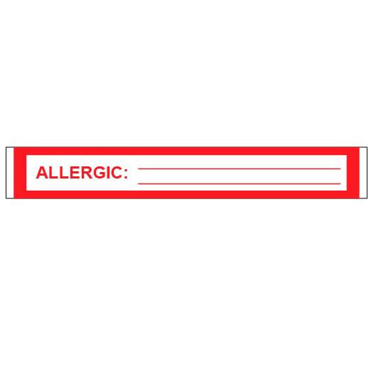 Laguna Coast Allergy Labels - W505R - - MDL-LCOW505R